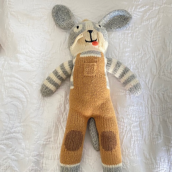 Blabla Toutou The Dog 14" Handmade 100% Cotton - Picture 2 of 6